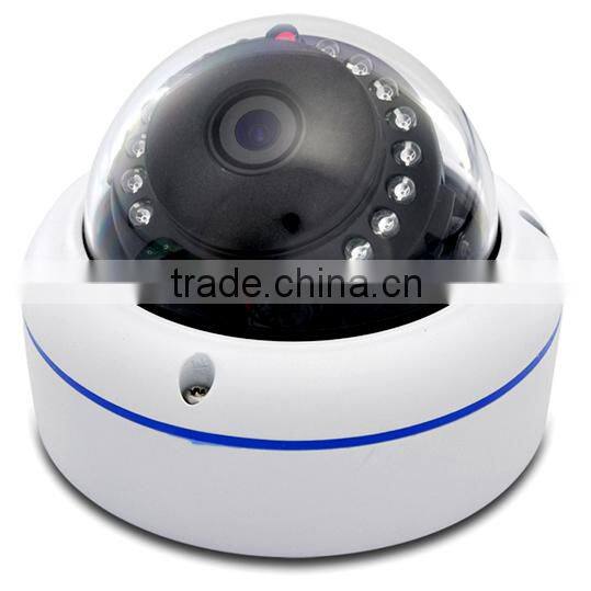 2.0 MegaPixels HD-TVI Dome Camera with varifocal 2.8-12mm/IP66 weatherproof