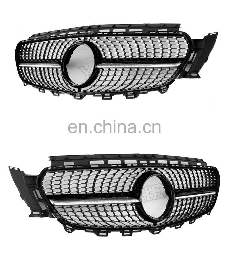 Diamond radiator front bumper grille mesh for Mercedes Benz E class W213 W238 C238 2016-2020