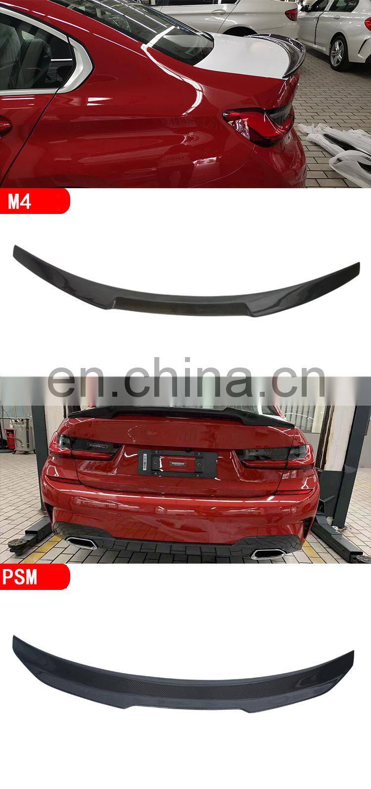 Runde Original Car 1:1 Customization Wing Universal For BMW 3-Series G20 G28 Spoiler Auto Parts Carbon Fiber Car Custom Style