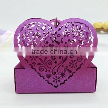 New Ideas Laser Love Heart Favor Gift Wedding Candy Box