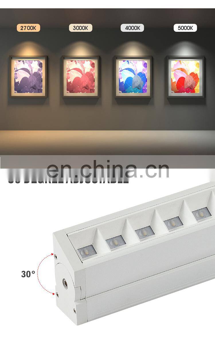 Hot Selling Supermarket Modern Office Hotel Hanging Decoration Ceiling Led Linear Pendant Light