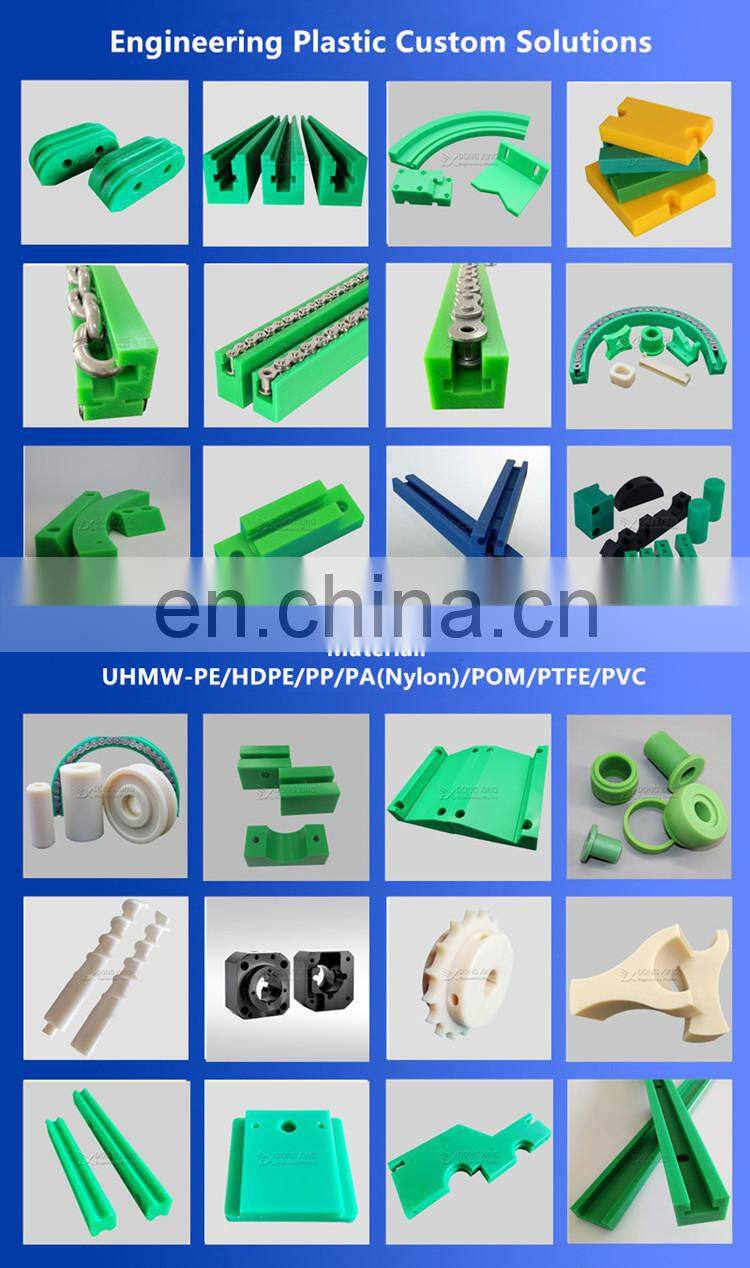 OEM custom shape plastic pulley bearing for agricultural machinery