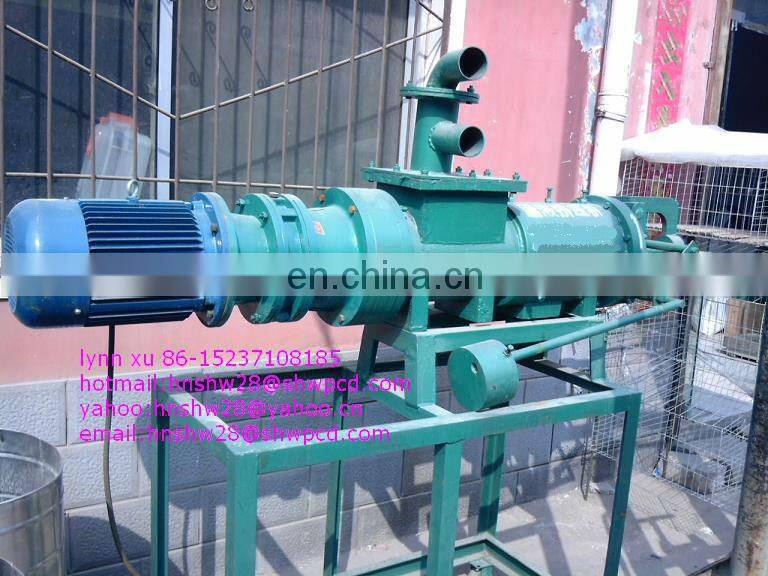 Cow dung dewater machine animal manure water separator machine
