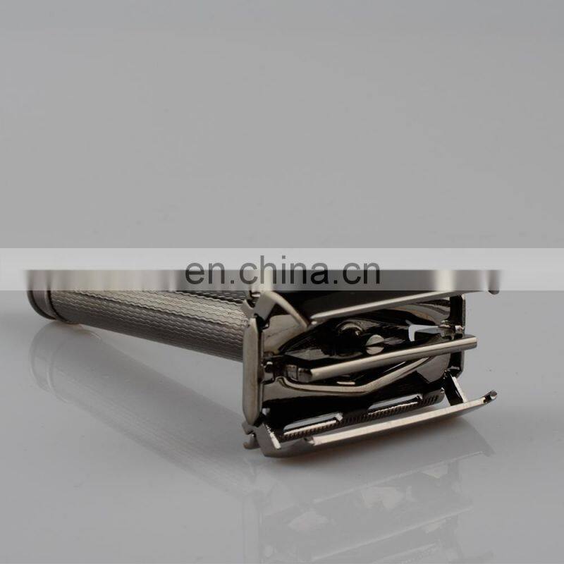 New Design Butterfly Head Colorful Brass Metal Eco-Friendly Black Barber Double Edge Blades Shaving Safety Razor