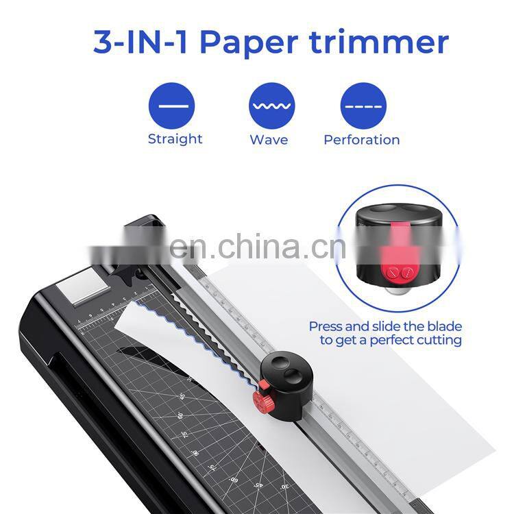 Value Automatic Small electric coldroll laminator 230MM plastic laminatormachine lamination machine a4size plastificadora prices