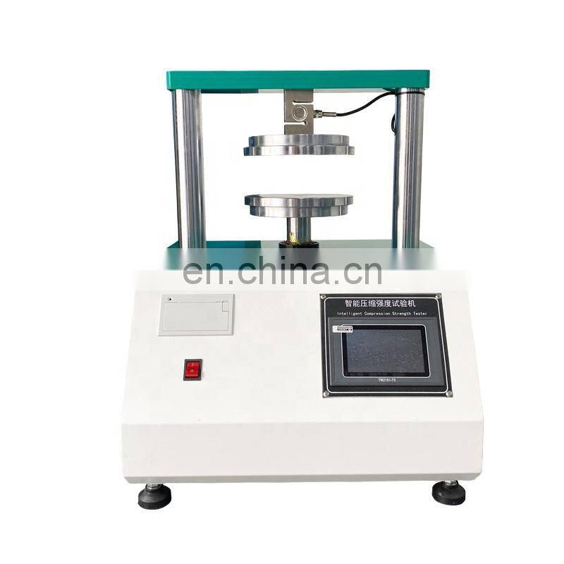 Paper Carton CMT CCT ECT PAT Ring Crushing Testing Machine