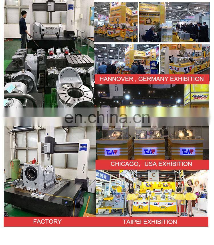 Good quality metal working hydraulic rotary table 4th axis nc rotary tables for cnc milling machines