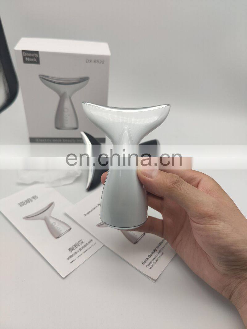 Beauty personal care products skin tightening white ems neck massage device