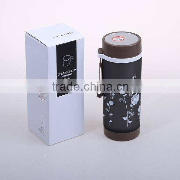 380ML double walls design Plastic sport water bottles with infuse