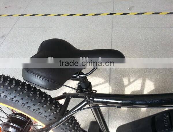 new 26"x 4.0 fat tire electrc bike riding on the beach bike or on the snow aluminum alloy frame li-ion battery