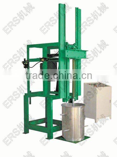 Small Vertical Manual Mattress Furniture Foam Sponge Foaming Mixer Machine