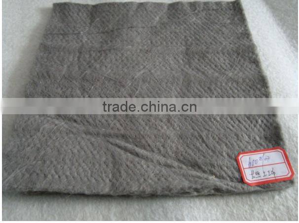 160gr/m2 PET long fiber nonwoven geotextile fabric