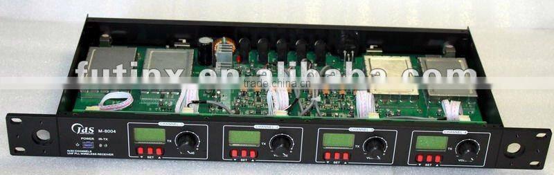 OKMIC UHF/PLL 4 Channel Conference Room Microphone System