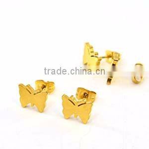 ladies earrings designs pictures little butterfly gold jewelry earrings stud