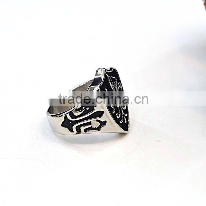 China 2016 New Products Classic design Custom Made Stainless Steel Ring