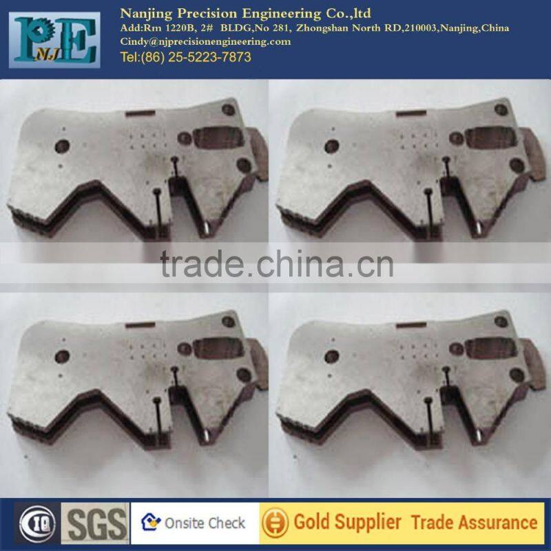 Custom precision laser beam machining steel plate for auto parts