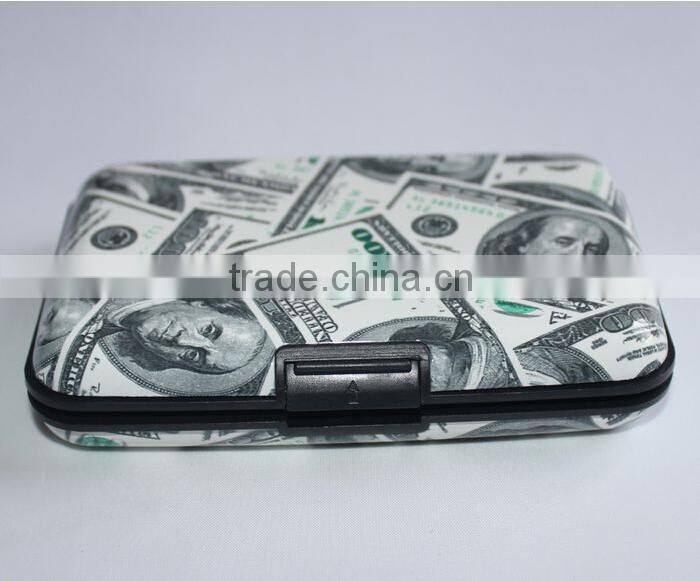 Rfid blocking Aluminium card holder/case/wallet