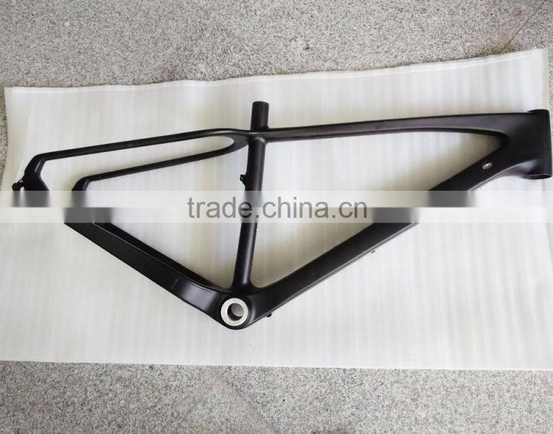 fatbike carbon frame 26er full carbon fiber snow bicycle frameset, cheap 26er fat bicycle frame