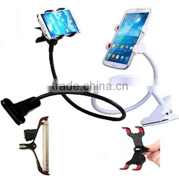 Fashion Two Clips Lazy Phone Holder for Samsung S3 S4 S5 NOTE2/3 Holders