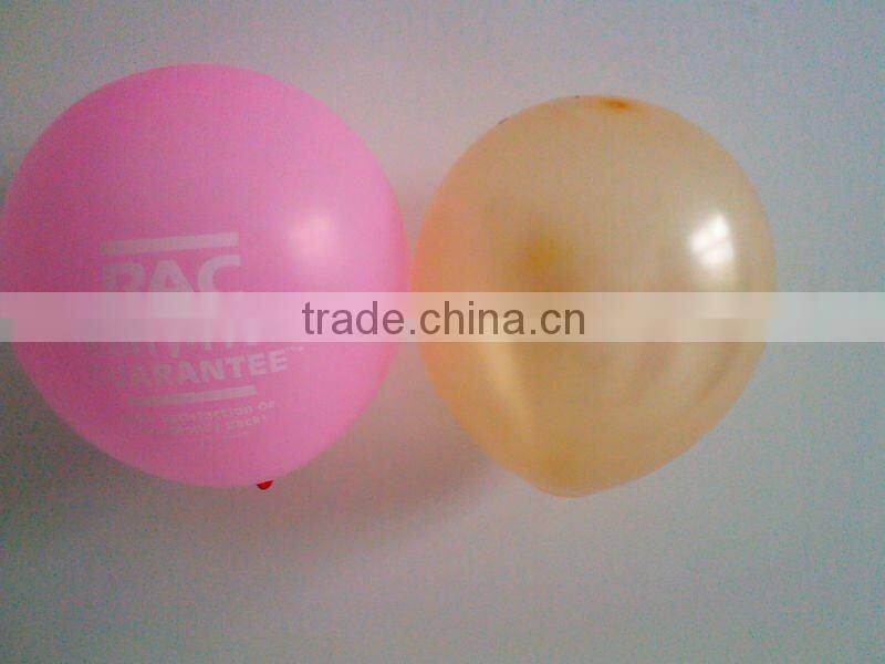 Beautiful high quantity rubber balloons