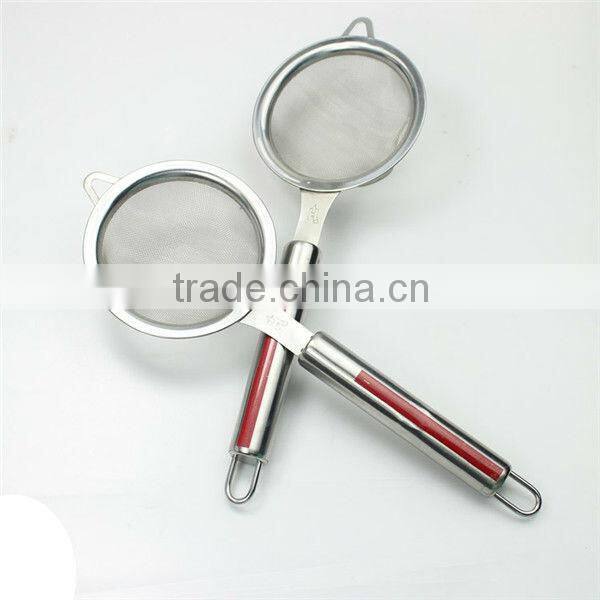 Kitchen tool stainless steel strainer spoon
