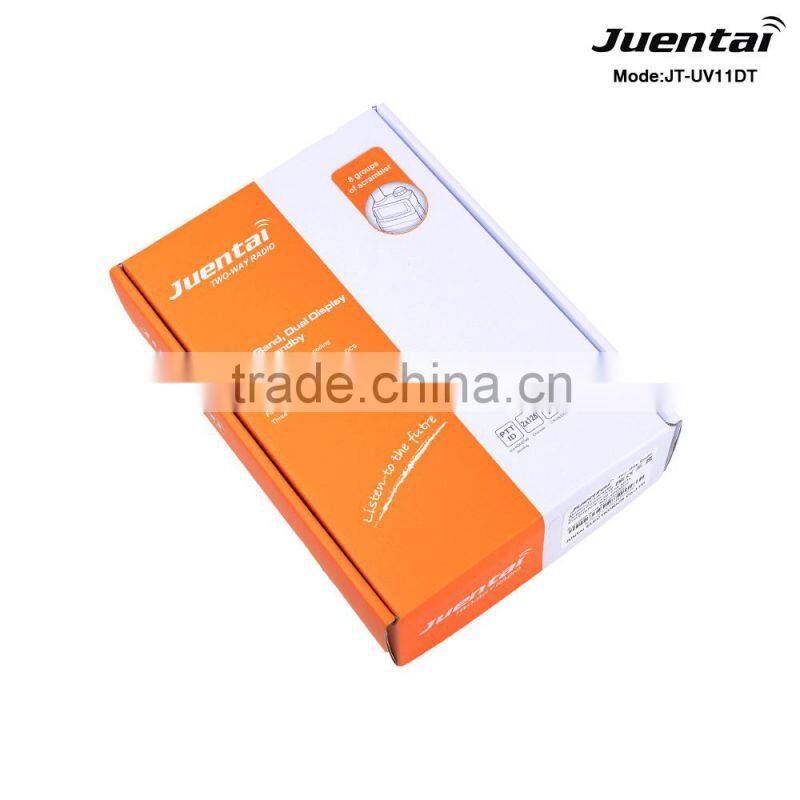 JUENTAI JT-UV11DT Dual-band 136-174/400-520 Mhz 128 Channels Long Range Woki Toki