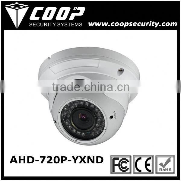 Infrared technology TVI Solution with Plastic housing Indoor Dome camera