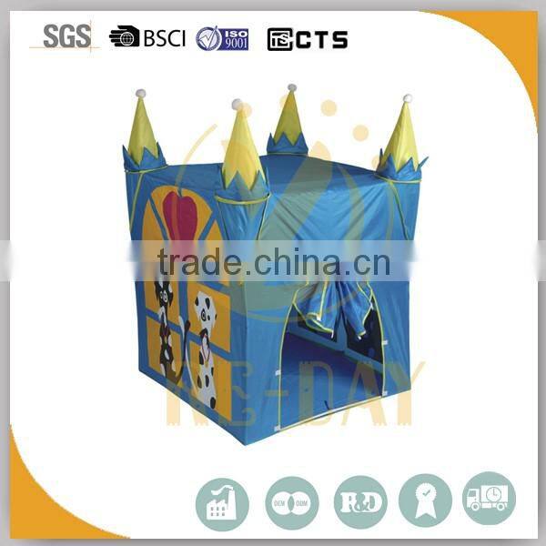 Hot sales England castle kid playing tent 2016