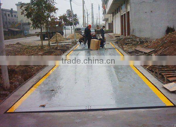 Truck weighing scale