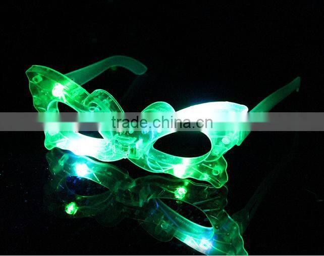Funny Eyeglasses with Blinking Led Light Up Flashing Carnival Costumes Cosplay Accessories Fun Gifts disco