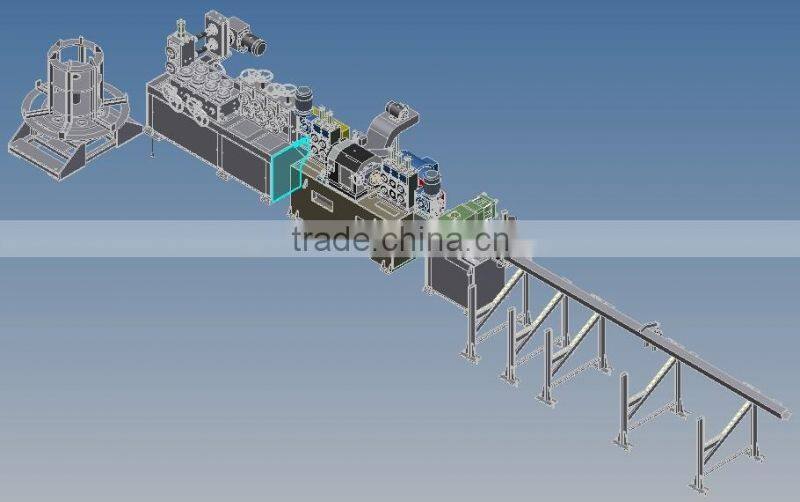 yantai haige machine tool coil feeder ( coil to bar )
