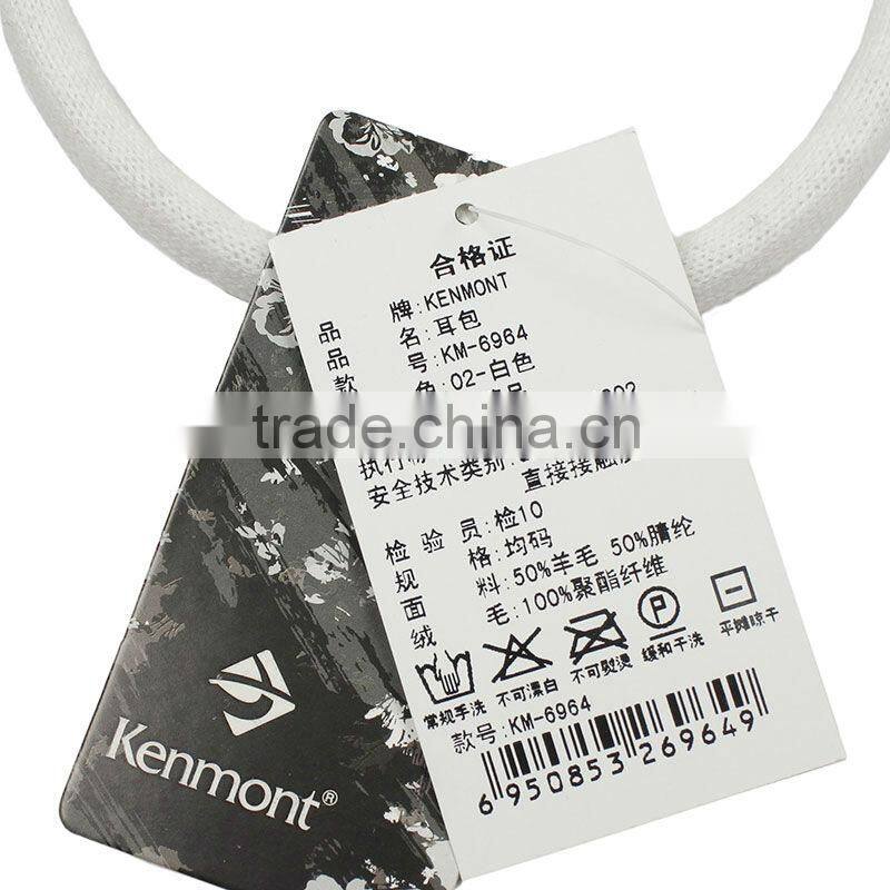 2014 new fresh fashion panda head design cute kids winter earmuff