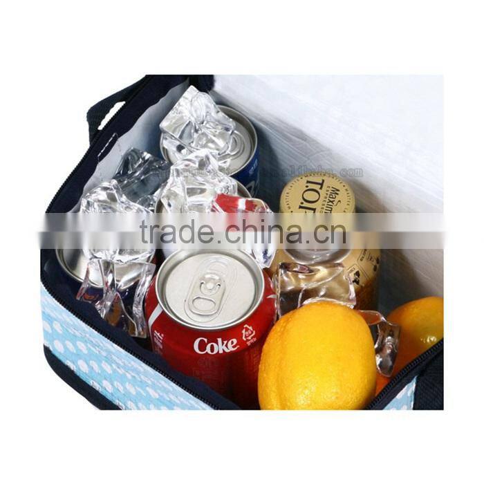 High End Handmade Recyclable Shopping Curved Bottom Corners Non Woven Laminate Ice Bag