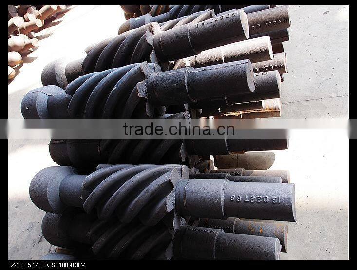 GGG40 iron casting parts with moulding line production