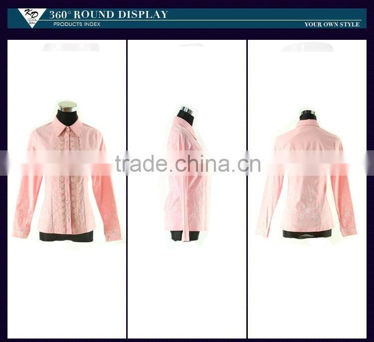 Fashionable and elegant ladies long sleeve and white latest blouse design 2016