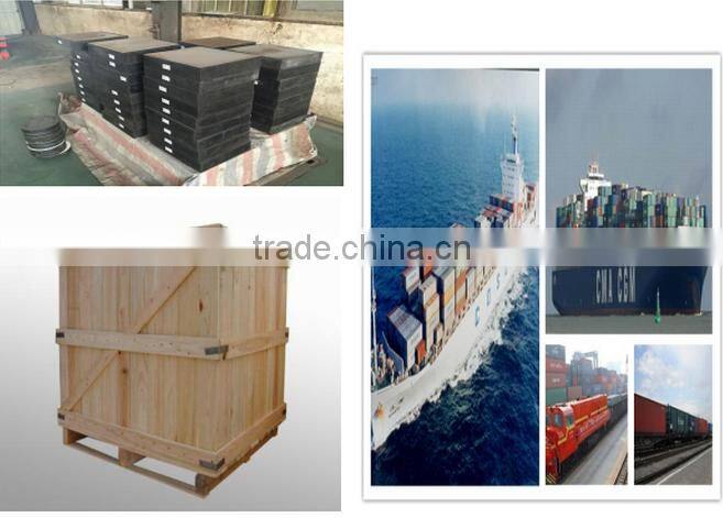 factory price lead rubber ptfe elastomeric bridge pot bearing pads