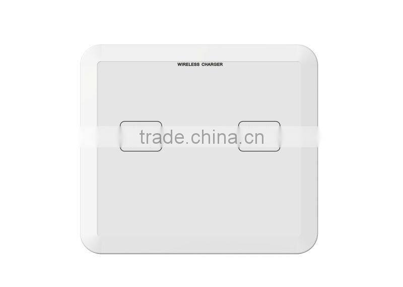 Dual Channel Universal Qi Wireless Charger Charging Transmitter Pad for Samsung Galaxy S6 LG G4 Miccrosoft Lumia 640 XL