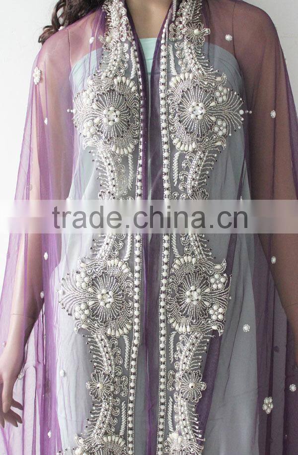 fancy purple salwar dress for girls(KFT-014)