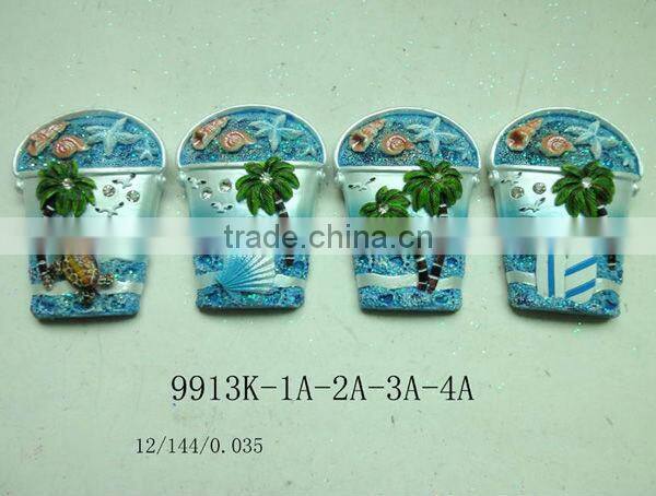 Top quality polyresin turtle magnets