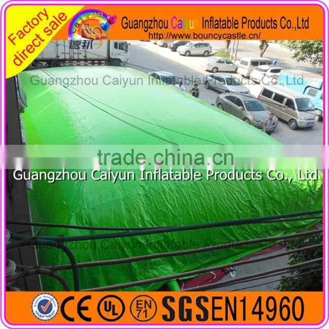 Outdoor inflatable big air bag stunt jumping air bag for Bike jump/Bugee jumping/snowboard sking