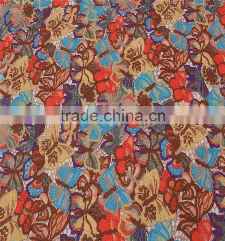 nylon fabric for embroidery dress garment