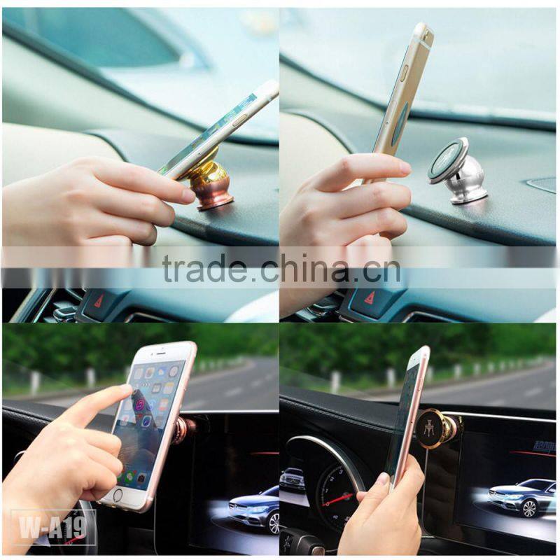 Phone Holder Car, 2016 Hot Sale Metal Magnetic Phone Holder Car