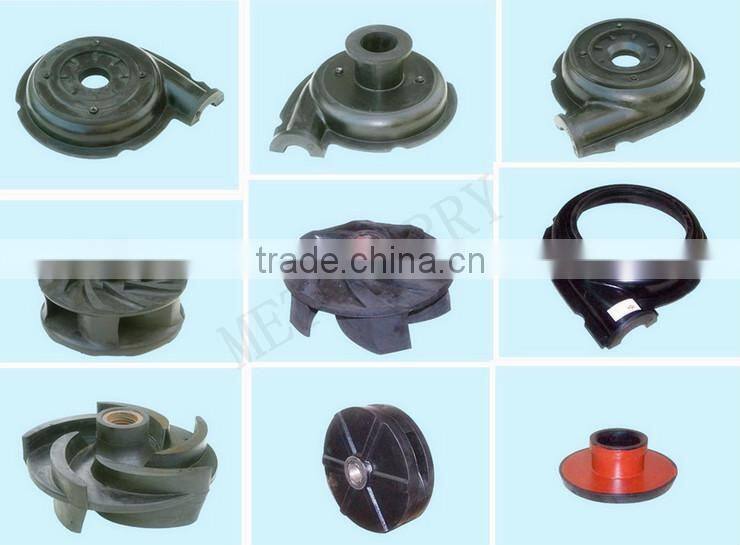 metal or rubber liner parts for slurry pump