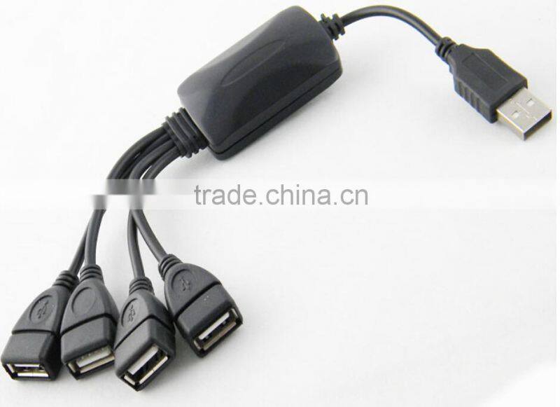 Travel 4 Port High Speed USB 2.0 Pocket Hub