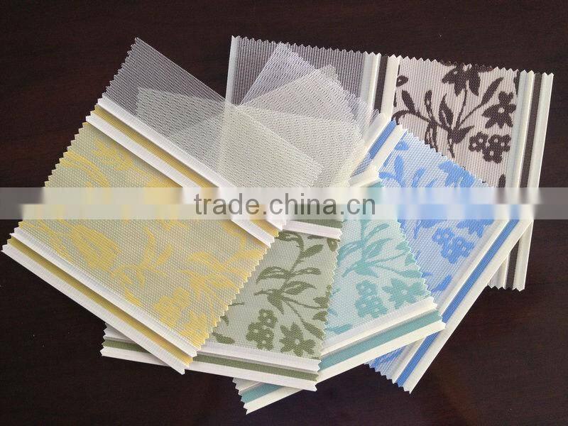 zebra rainbow roller blind fabrics