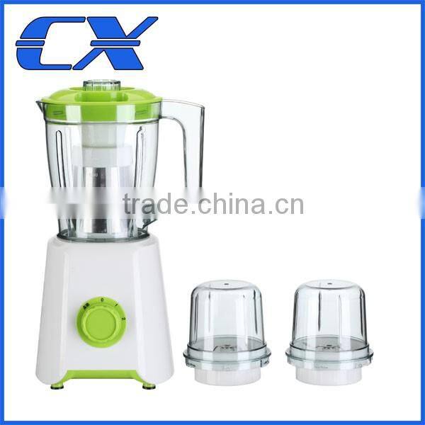 250W Fashion Best 3 in 1 Kitchen Living Food Processor Blender