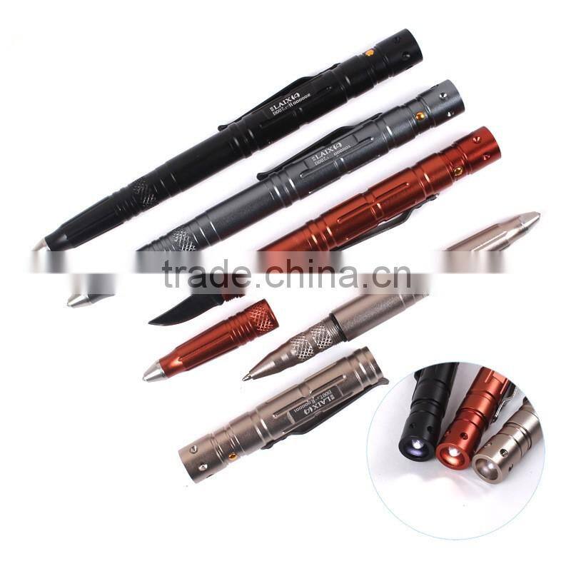 2016 tactical pen with flashlight