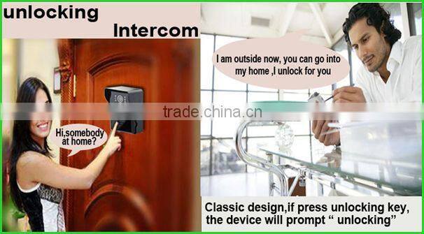 Motion detection clear night vision worldwide use wifi video door bell with camera