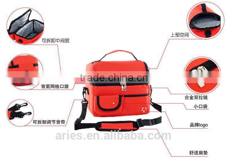 Outdoor Insulated Picnic Cooler Box Tote Bag Camping Ice Box Lunch Bag Ice Pack