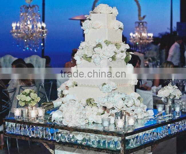 iron fram wedding table,glass dining table for wedding